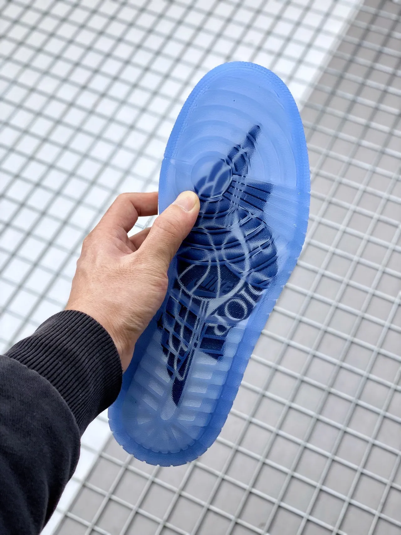 Nike Gray Blue Low-Top Silhouette Leather Upper Lifestyle Sneakers 7