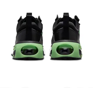 Nike Gray Green Mesh And Synthetic Overlay Upper Visible Heel Air Unit Lifestyle Sneakers 2