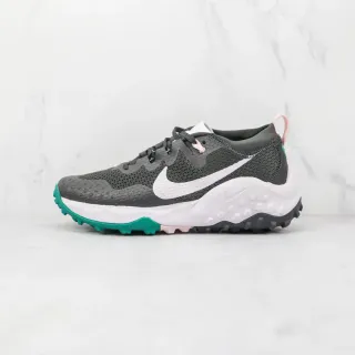 Nike Gris Vert Upper mesh Midsole sculpté Chaussures de course