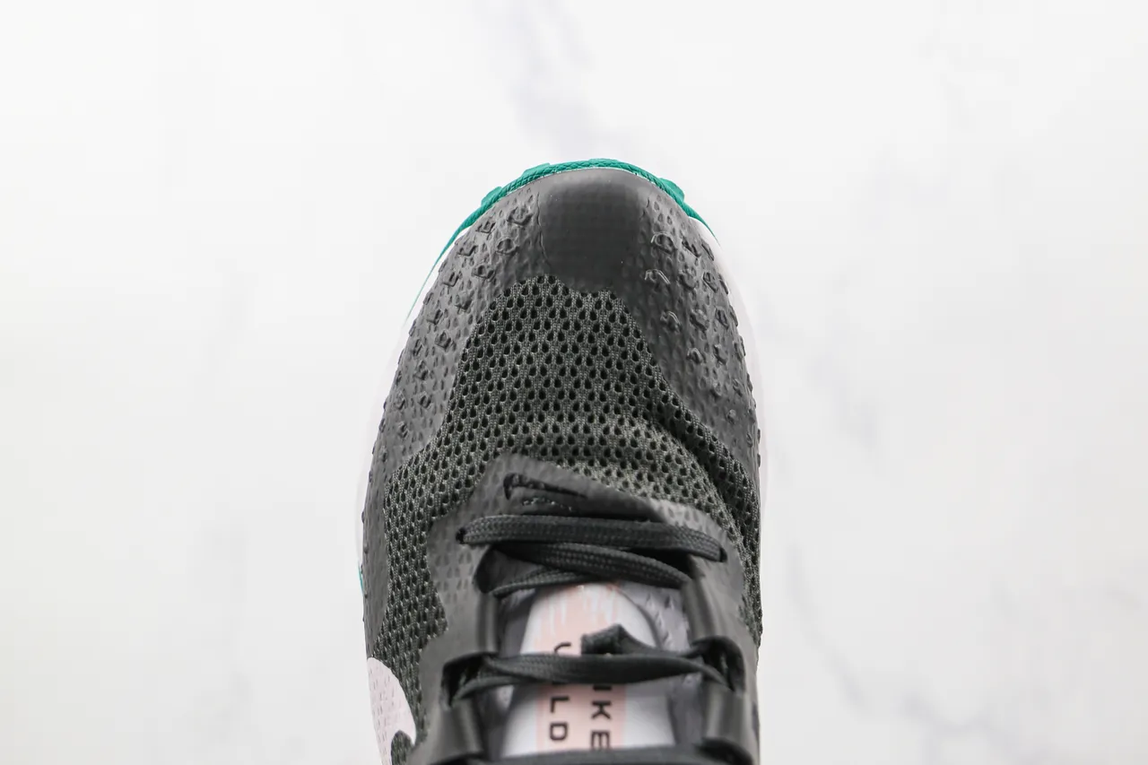 Nike Gray Green Mesh Upper Sculpted Midsole Running Shoes 6