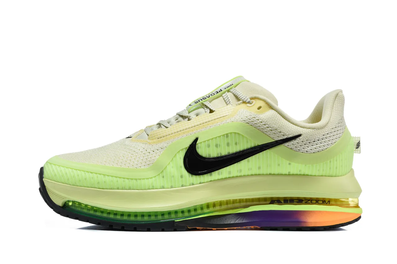 Nike Verde Negro Malla Engineered Superior Visible Air Zoom Unit Zapatillas de Running 6