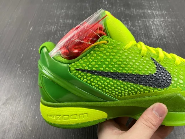 Nike Green Red Textured Knit Upper Layered Synthetic Cage Basketball Shoes 13