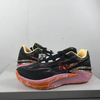 Nike GT Cut Black Camo Pink Orange बास्केटबॉल जूते