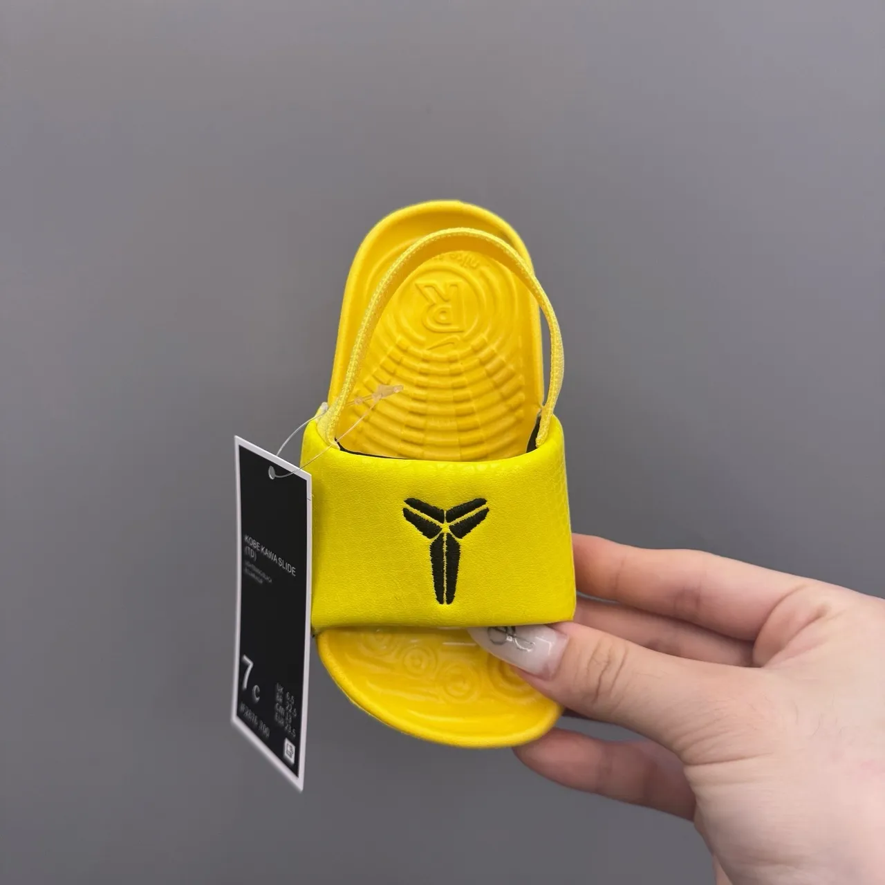 Nike Kids Mamba Slide White Slippers 12