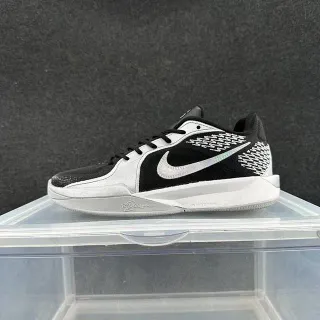 Nike Kobe 5 Protro Black Silver Low-Top Mesh-Synthetic Hybrid Upper Basketball Shoes