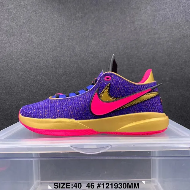 Nike Kobe IV Protro Purple Pink Gold Basketball Shoes 2