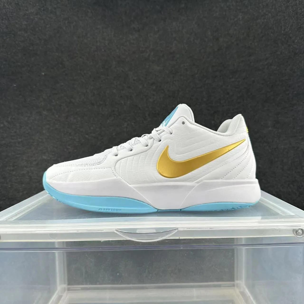 Nike Kobe IV Protro White Gold Blue Sapatos de basquete 2