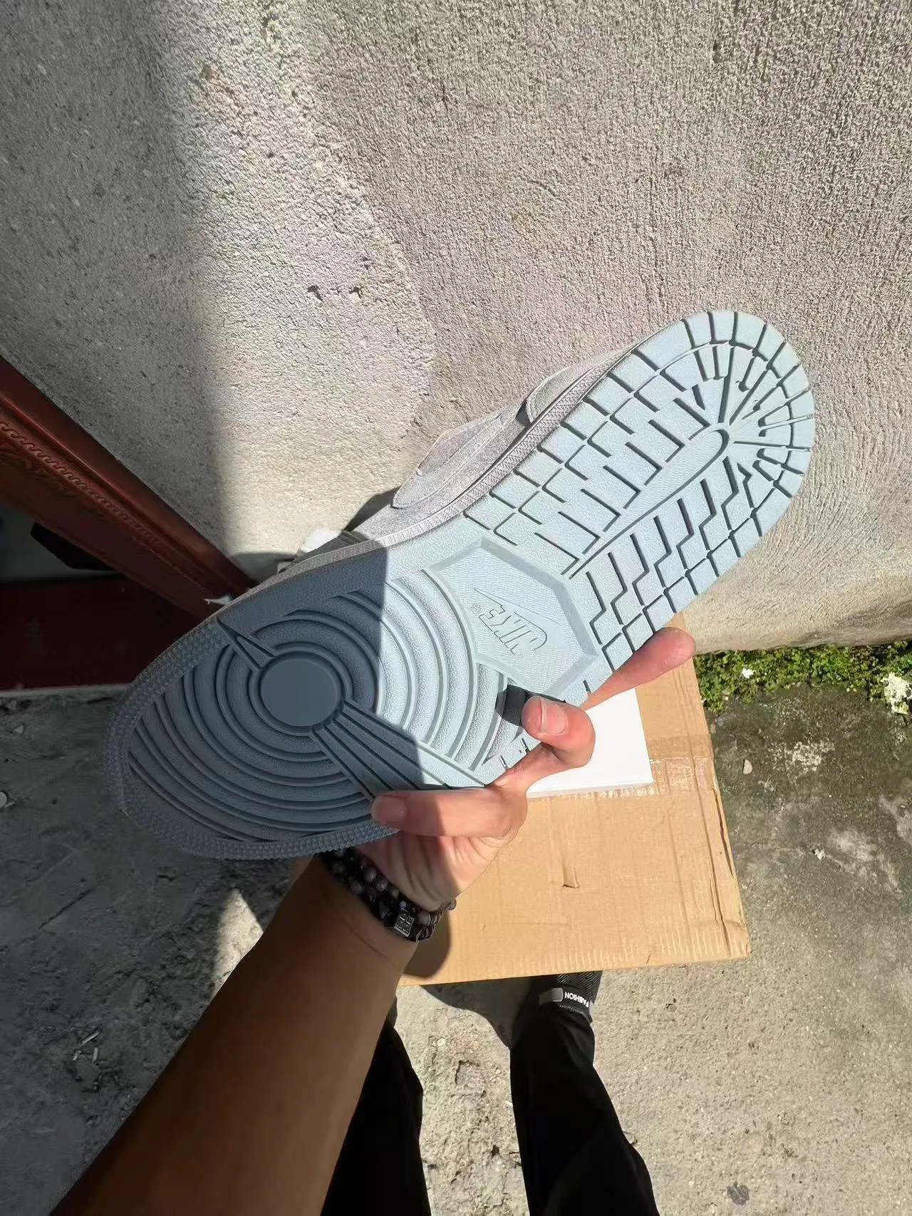 Nike Lifestyle Sneaker Light Gray Iridescent Suede Cupsole Sneakers 6