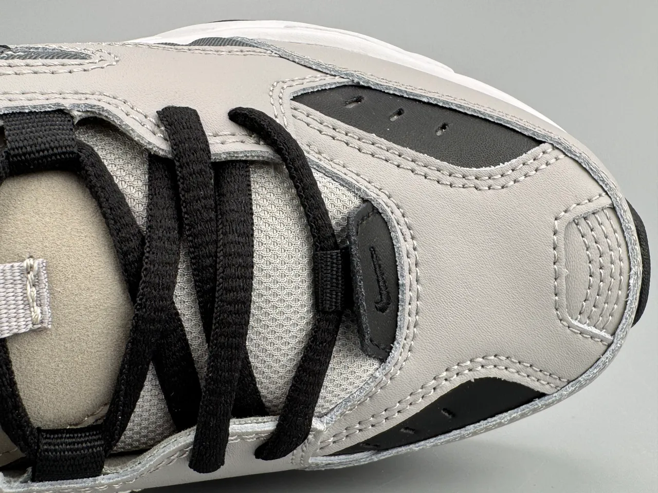 Nike M2K Tekno Gray Black White Chunky Sneakers 4