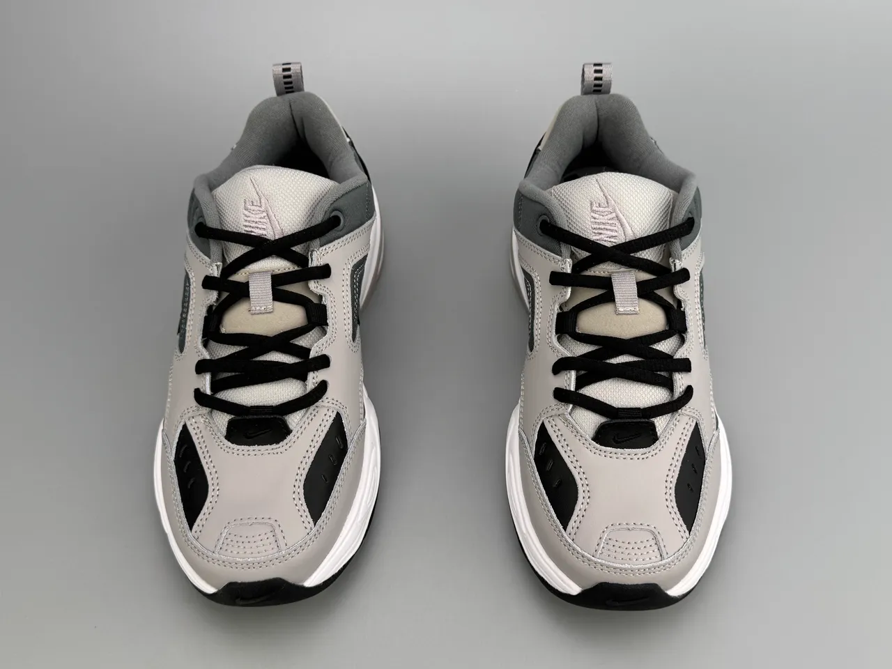 Nike M2K Tekno Gray Black White Chunky Sneakers 7