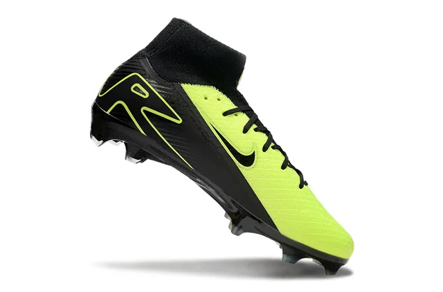 Nike Mercurial Superfly Black Neon Lime Firm-Ground Soccer Shoes 2