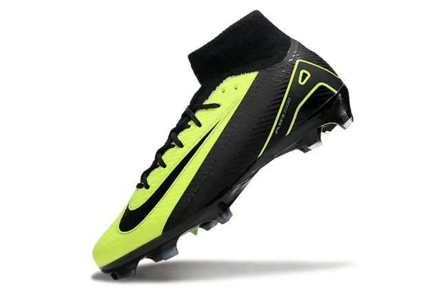 Nike Mercurial Superfly Black Neon Lime Firm-Ground Soccer Shoes 3