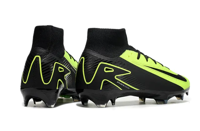 Nike Mercurial Superfly Black Neon Lime Firm-Ground Soccer Shoes 5