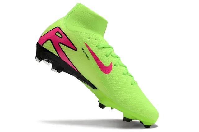 Nike Mercurial Superfly Neon Lime Pink Firm-Ground أحذية كرة القدم 2