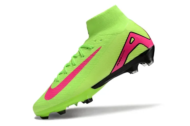 Nike Mercurial Superfly Neon Lime Pink Firm-Ground أحذية كرة القدم 3