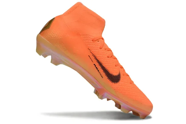 Nike Mercurial Superfly Orange and Gold Firm-Ground Soccer Shoes 2