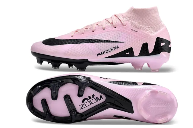 Nike Mercurial Superfly গোলাপি ও কালো ফার্ম-গ্রাউন্ড সকার শু 6
