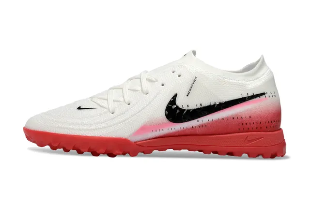 Nike Mercurial Superfly Blanc Rouge haut en tricot bande accentuée gradiente chaussures de football gazon 7