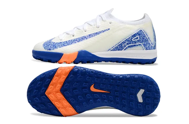 Nike Mercurial Vapor بيج أسود منخفض القطع طبقة اصطناعية أرضية أحذية كرة القدم 3