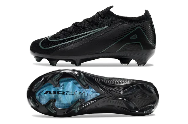 Nike Mercurial Vapor بيج أسود منخفض القطع طبقة اصطناعية أرضية أحذية كرة القدم 4