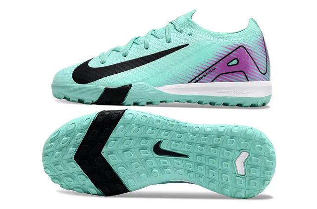 Nike Mercurial Vapor بيج أسود منخفض القطع طبقة اصطناعية أرضية أحذية كرة القدم 11