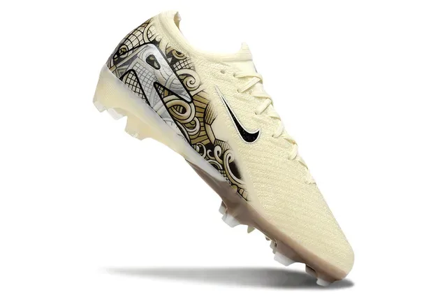 Nike Mercurial Vapor impression graphique blanc terrain ferme chaussures de football 4