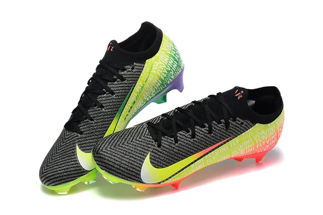 Nike Mercurial Vapor Multicolor Knit Upper Iridescent Outsole Firm-Ground Soccer Shoes 2