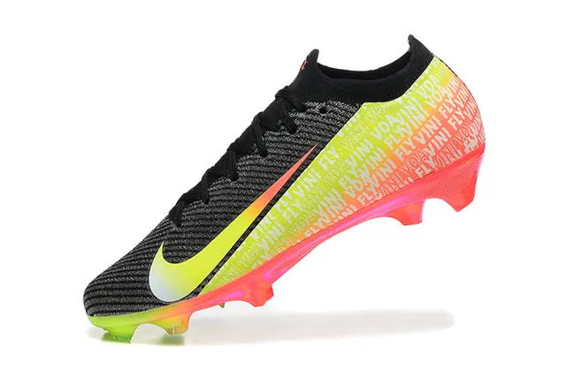 Nike Mercurial Vapor Multicolor Knit Upper Iridescent Outsole Firm-Ground Soccer Shoes 4