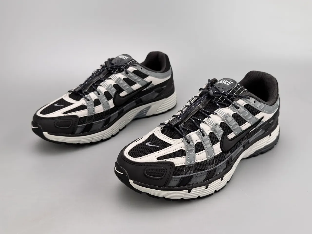 Nike P-6000 Black White Gray Lifestyle Sneakers 7