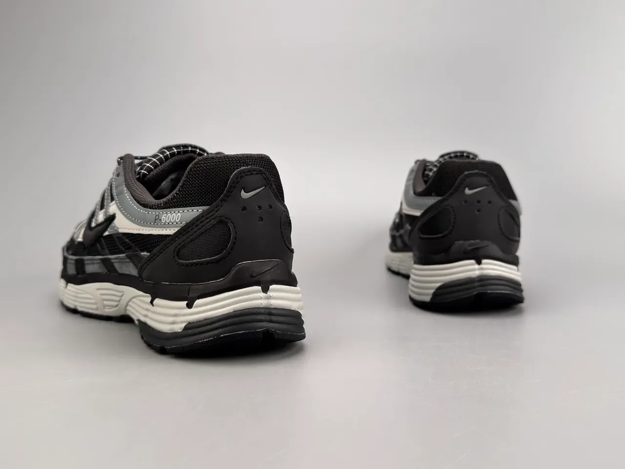 Nike P-6000 Black White Gray Lifestyle Sneakers 8