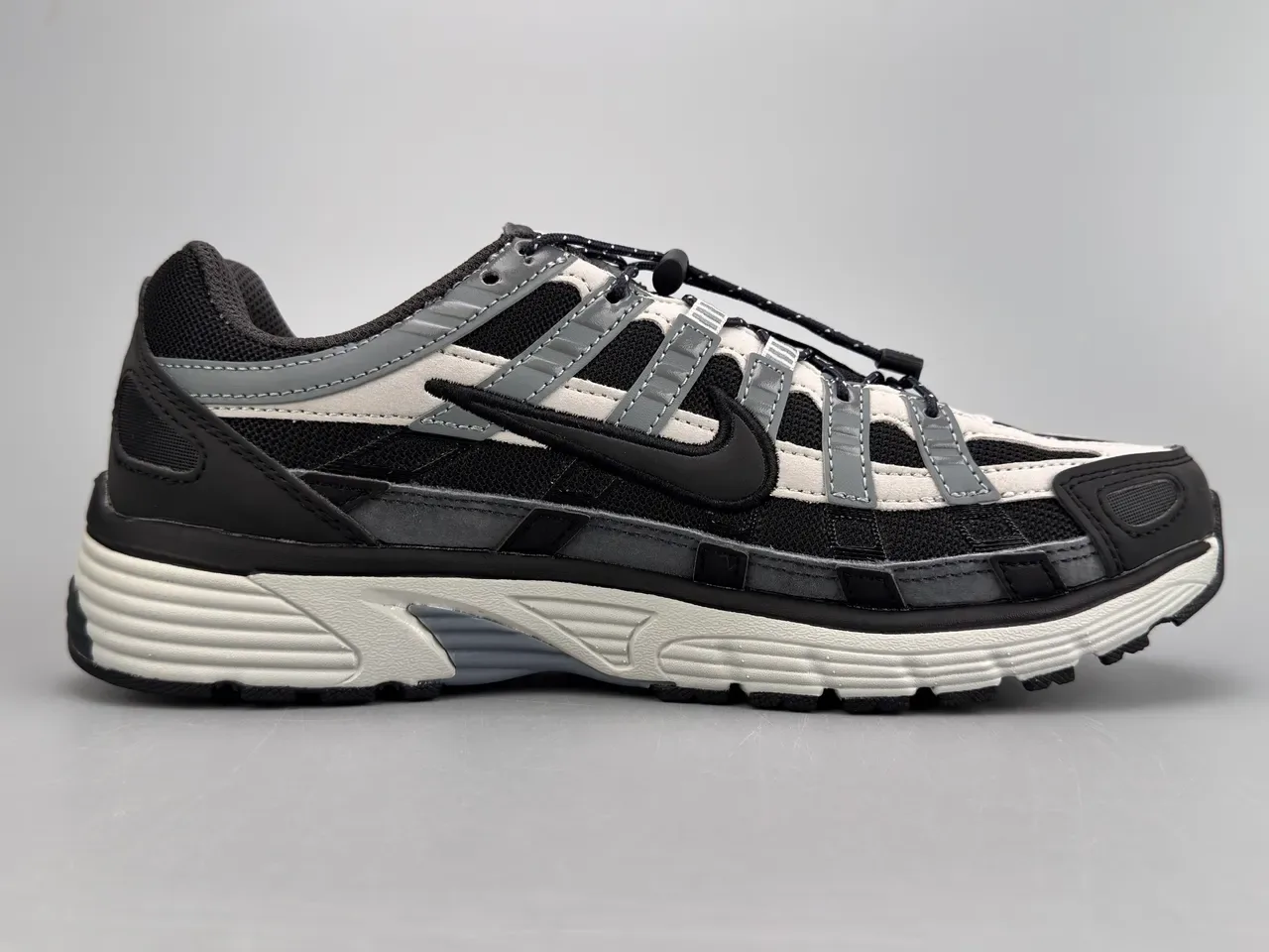 Nike P-6000 Black White Gray Lifestyle Sneakers 10
