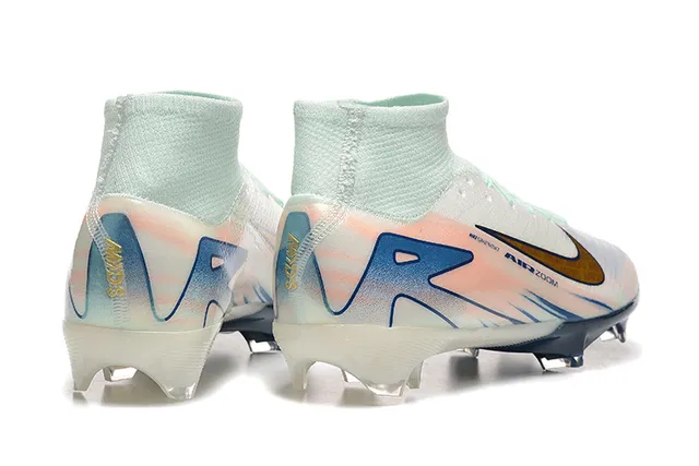 Nike Phantom GT Air Zoom White Mint Peach Blue Firm-Ground Soccer Shoes 2