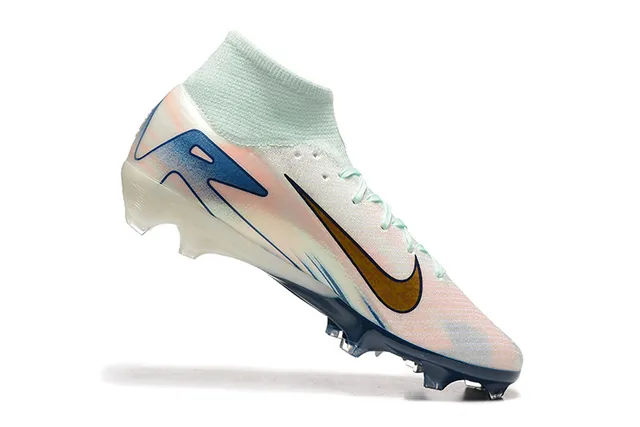 Nike Phantom GT Air Zoom White Mint Peach Blue Firm-Ground Soccer Shoes 4