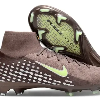 Nike Phantom GT بني وأخضر ليمي أحذية كرة القدم للأرضية الصلبة