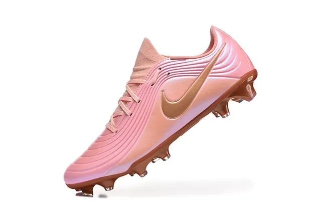 Nike Phantom GT وردي ذهبي أعلى إيريديسنت سووش معدني أرضية صلبة حذاء كرة القدم 4