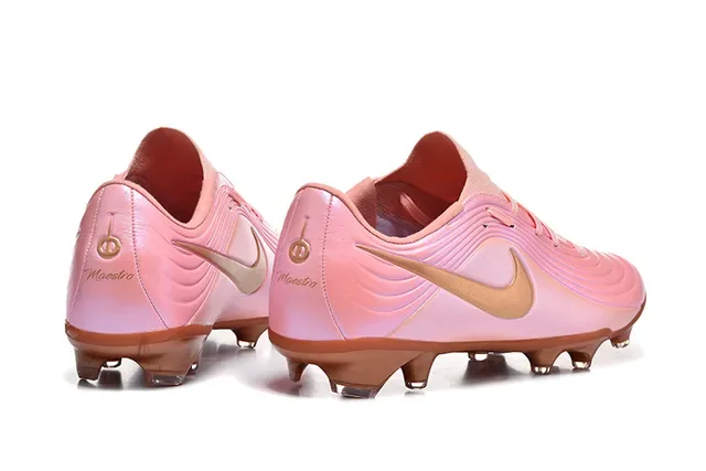 Nike Phantom GT وردي ذهبي أعلى إيريديسنت سووش معدني أرضية صلبة حذاء كرة القدم 5