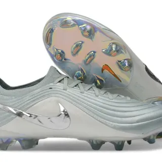 Nike Phantom GT Silver Iridescent Firm-Ground Soccer Shoes