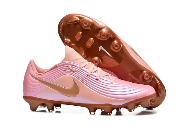 Nike Phantom GT Branco e Azul Textura Ribeteada no Forefoot Cadarço Assimétrico Chuteiras de Futebol para Gramado Firme 2
