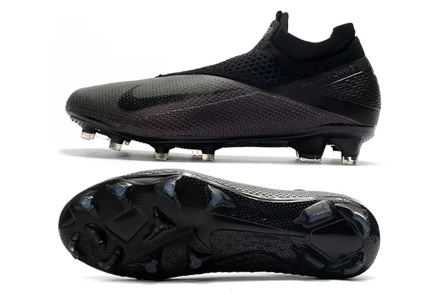 Nike Phantom VSN Gray and Red Firm-Ground Soccer Shoes 7