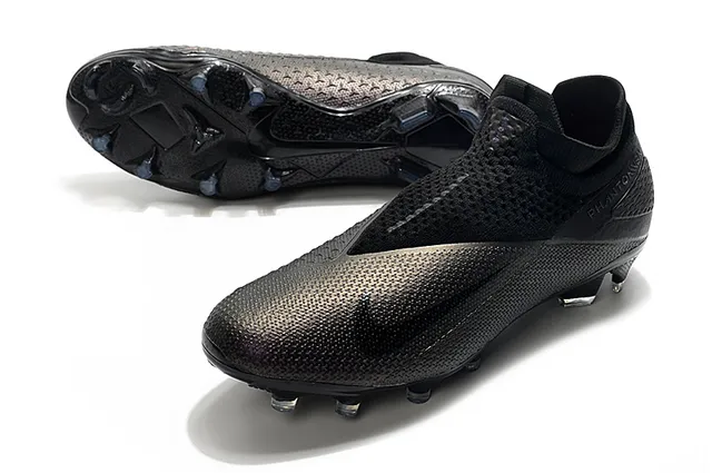 Nike Phantom VSN Gray and Red Firm-Ground Soccer Shoes 11
