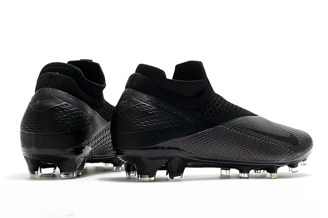 Nike Phantom VSN Gray and Red Firm-Ground Soccer Shoes 12