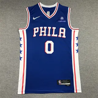 Nike Philadelphia 76ers City Edition Royal Blue Basketball Jersey