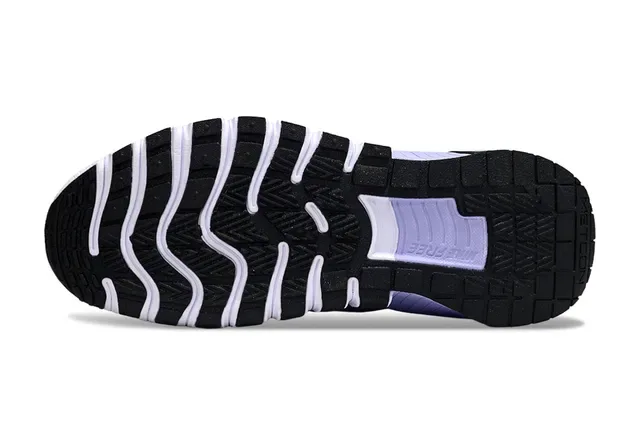 Nike Sneakers Lifestyle Violet Blanc Upper Knit Midsole Sculpté Rainuré 5