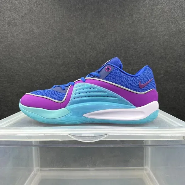 Nike React Phantom Blue Purple Color-Blocked Lifestyle Sneakers 2