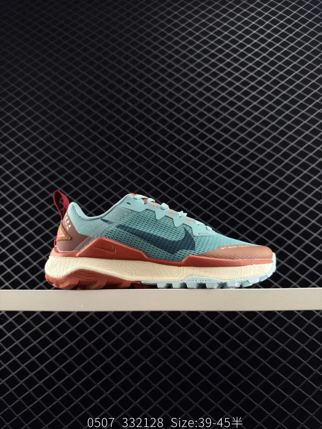 Nike React Wildhorse 8 Teal and Terracotta zapatos de trail running 6