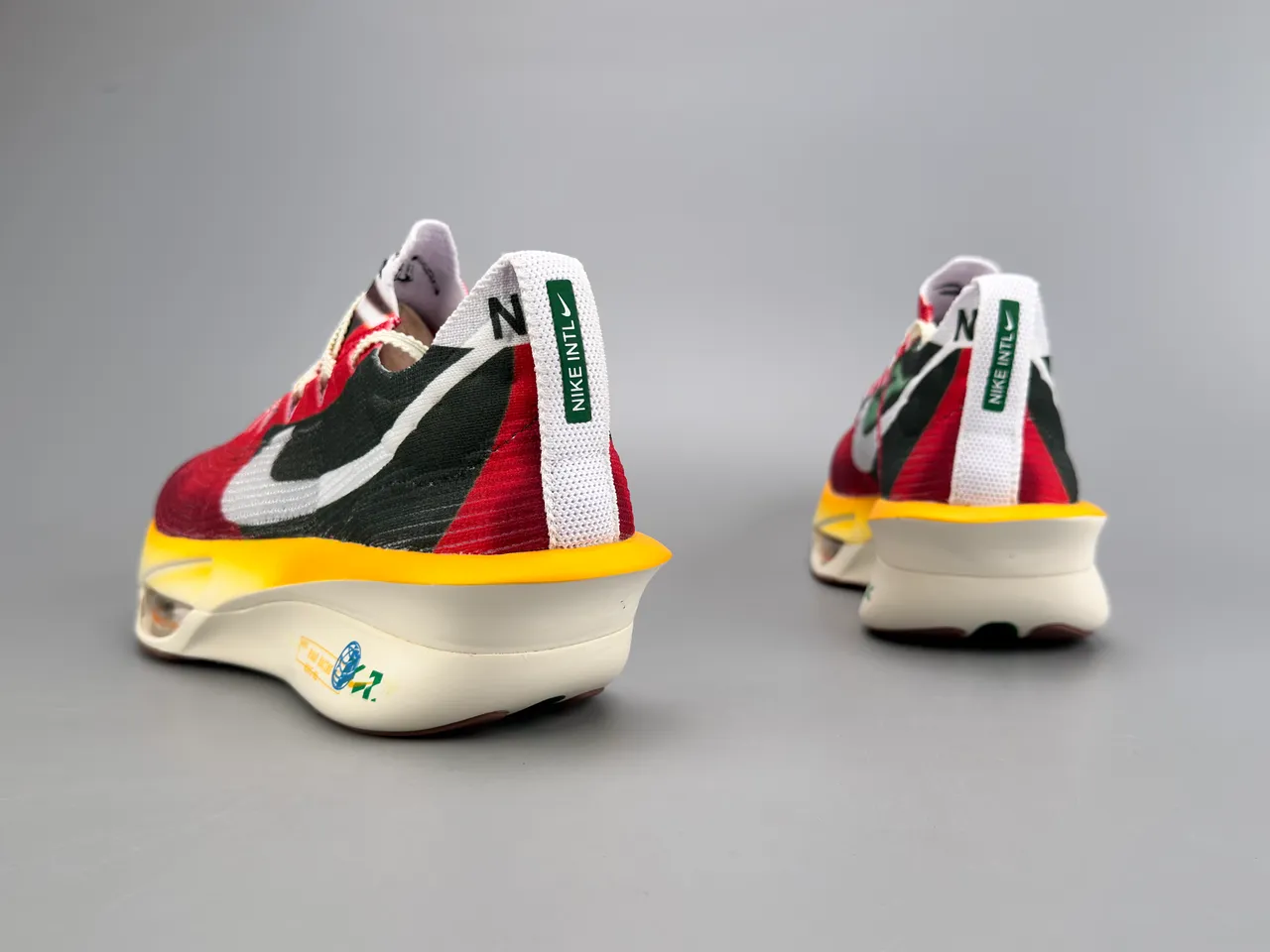 Nike Road Racing 2025-03 Rouge Noir Jaune chaussures de course 8