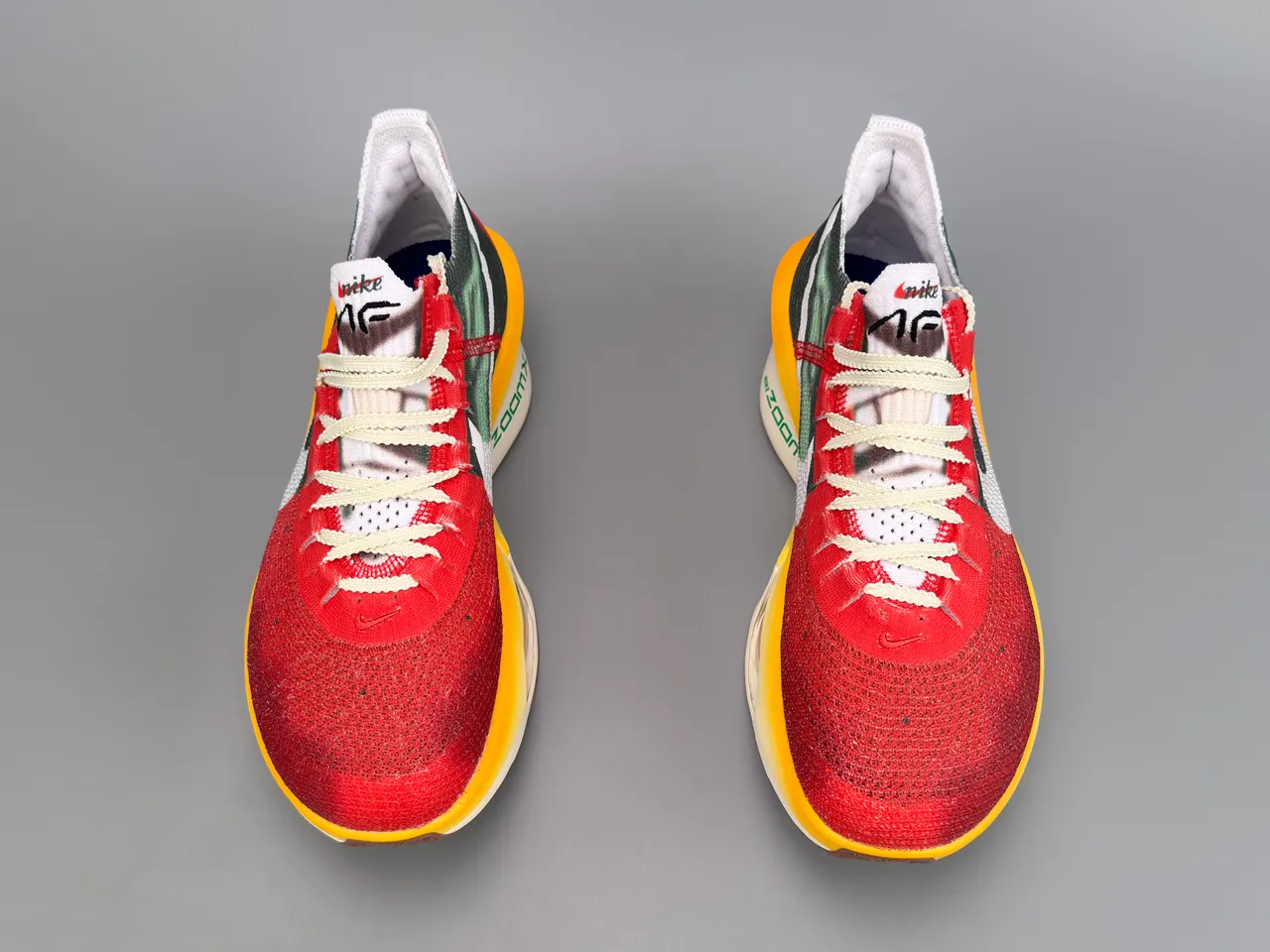 Nike Road Racing 2025-03 Rouge Noir Jaune chaussures de course 9