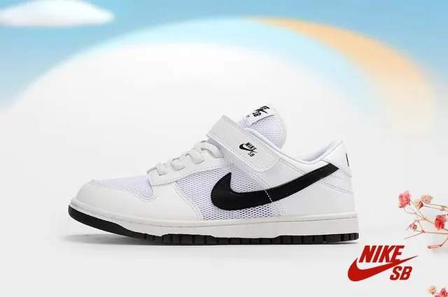 Nike SB Dunk Low Negro Púrpura Naranja Zapatos de Skateboard 10