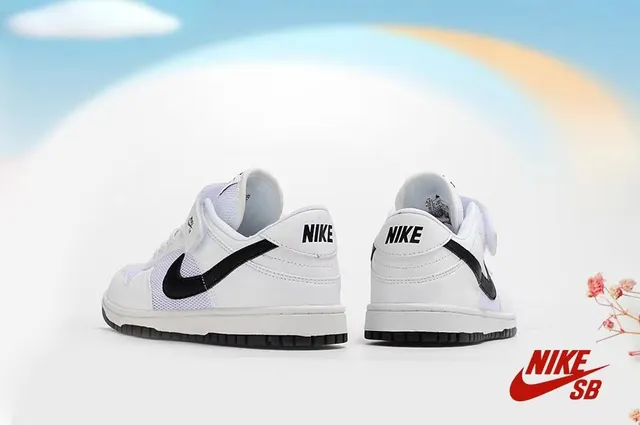 Nike SB Dunk Low Negro Púrpura Naranja Zapatos de Skateboard 13