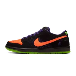 Nike SB Dunk Low Halloween Spiderweb Black Orange Purple Green Skateboard Shoes